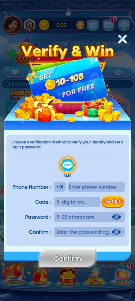 Mobile slot game screenshot with bonus rewards